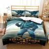 This Is My Yellow-Stone Watching Retro Fashion Bedding Set Duvet Cover Pillowcase Single Double King Size Adult Bedroom Gift