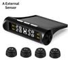 Smart TPMS Auto Reifendruck Alarm Monitor System 4 Sensoren Display Solar Intelligente Reifendruck Temperatur Warnung