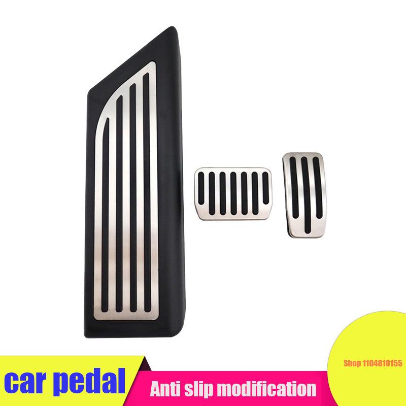 Car Pedals Suitable for Tesla Model 3 Modification, Accelerator, Brake, Rest Area, Anti-skid Pedal Accessories