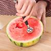 Fruit Scoop Stainless Steel Multi Purpose Portable Melon Baller Ice Cream Baller for Picnic Gathering