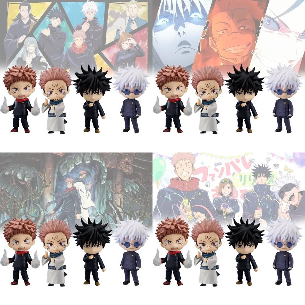 Adorable Jujutsu Kaisen Nendoroid Figures Yuji Itadori And Megumi Fushiguro Boxed Set