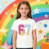 Creative Design 67 Theme Series Printed Tshirt Christmas Latest Trendy Style Meme Kids Shirt Boys and Girls Fashion Xmas Tops
