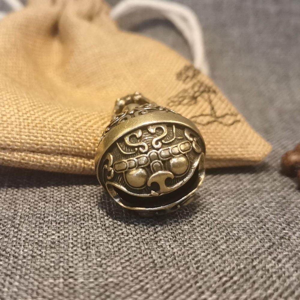 Gluttonous Gluttonous Bell Brass Waist Accessories Durable Small Copperware  For Gifts