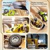 1:32 Spielzeugmodell Baulader Feuerwehrwagen LKW Metall Druckguss Sprüh-Ingenieurfahrzeug Ton Licht Junge Pädagogisches Spielzeug