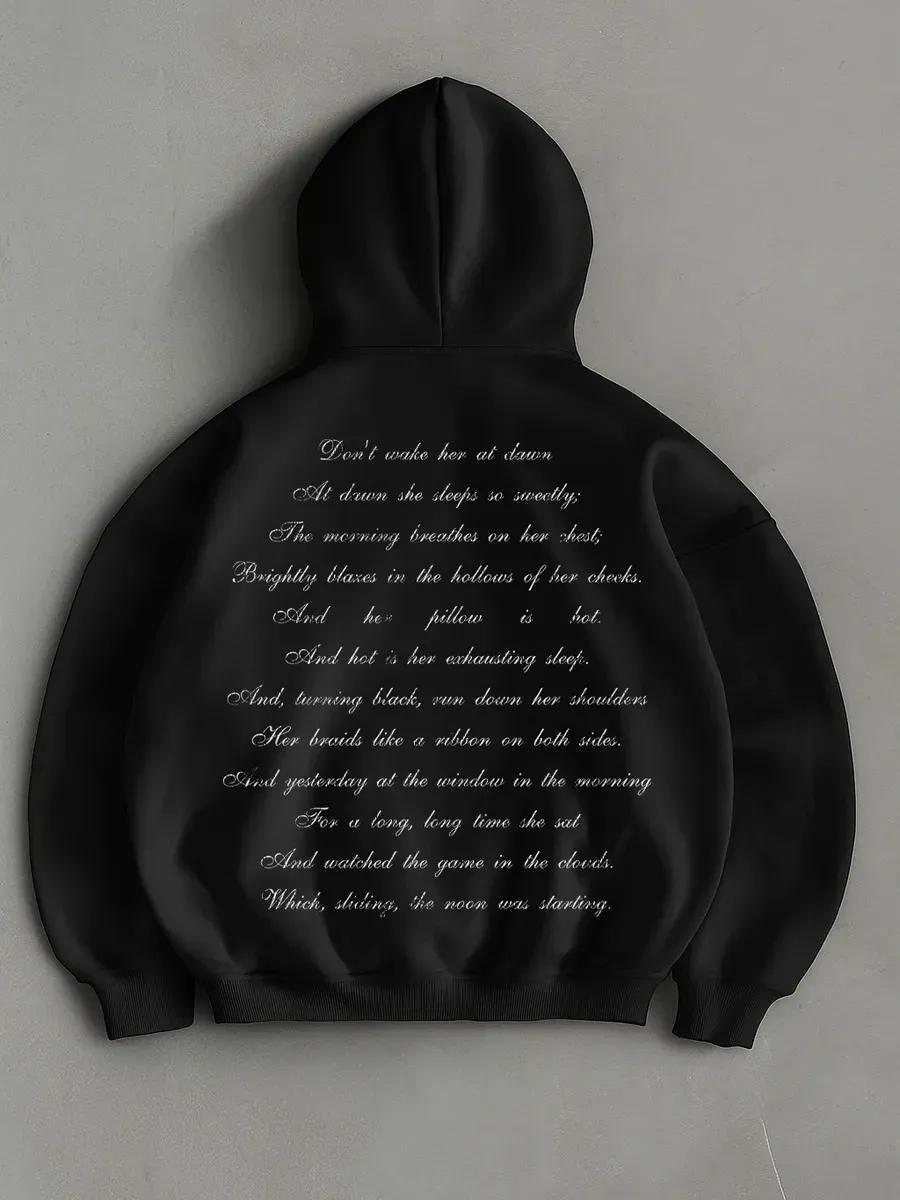 

Толстовки с принтом букв Уличный Хип-хоп Мужские Женские Свитшот Свободный Оверсайз Y2k Флис Теплый Спортивный костюм Женская Мужская Одежда 4XL