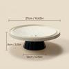Plastic Cake Stand Detachable Pedestal Fruit Bowl Drain Hole Food Serving Dish Stackable Snack Dessert Plate Kitchen Tableware