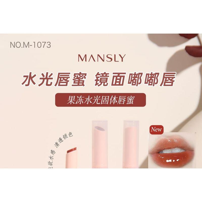 MANSLY - Jelly Glänzender Lippenstift - 4 Farben