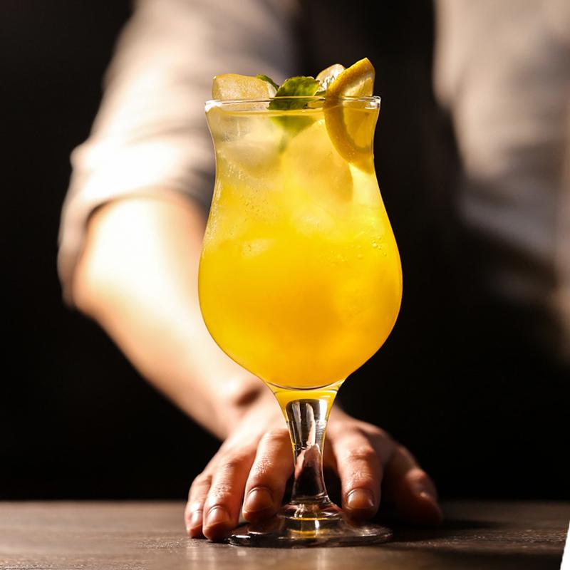 400ml Water Glass Cup, Highball Glass,Barware Collins Tumbler Drinking Glasses For Water, Juice, Beer, And Cocktail Bar Set