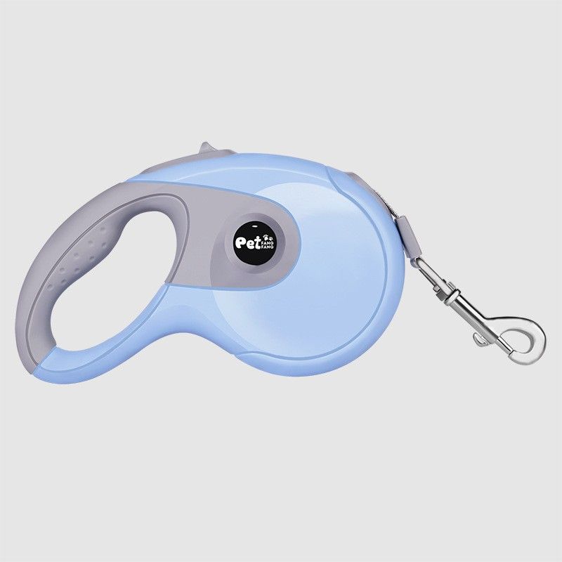 

Manufacturer Classy Dog Leash Rubber Coated Non Slip Dog Traction Belt Pet Supplies Automatic Retractable Leash 3 m (170g) Blue