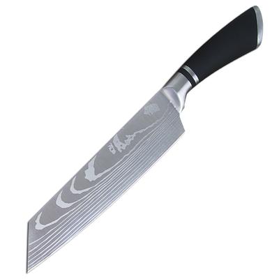 8 Inch Japanese Chef Nakiri Knife Stainless Steel Chef Knife Kitchen Knife