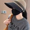 New Women's Sunscreen Sunshade Hollow Eaves Sun Hat Travel UV Protection Outdoor Fashion Versatile Bucket Hat