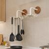 Wall Mounted Kitchen Storage Rack Anti Drop Shovel Storage Rack Spatula Spoon Holder  Balcony