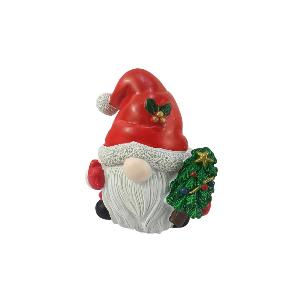 Weihnachtsornamente Kreative Harz Santa Claus Statue Garten Hof Festival Szenenlayout Atmosphäre Verkleiden Weihnachtsgeschenk