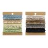 Bohemian 24-Piece Hair Ties Set - High Elastic Elegant Ponytail Accessories & Bracelets