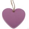10 Pieces Colorful Wooden Embellishment Scrapbook Craft DIY Hanging Tags Gifts