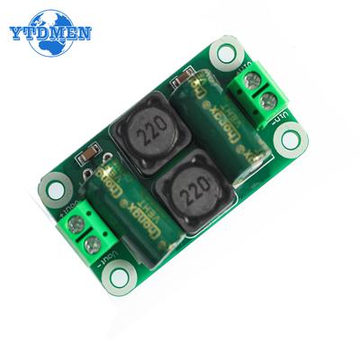 DC Power Filter Board 0-50V 4A Class D Power Amplifier Module Interference Suppression Board EMI Suppression