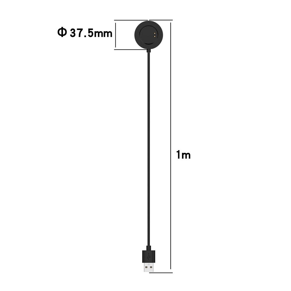 1m Charging Cable Accessories 5V USB Charging Cable Dock Replacement Smart Watch Parts for Realme Watch3 Pro/Watch2 Pro/Watch2