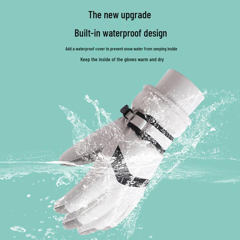 Kinder Winter Wasserdicht Touchscreen Skihandschuhe