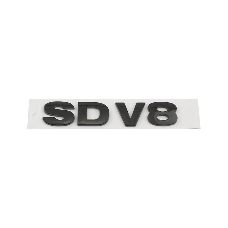 3D-ABS-Aufkleber für Kofferraum/Kotflügel (SDV8/SDV6) für Land Rover Discovery 4, Ranger Rover Sport und HSE