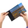 Personalized Magnetic Sticker Ever-changing Photo Frame Blank Inserts DIY Decoration Compatible for Fridge Display 10pcs