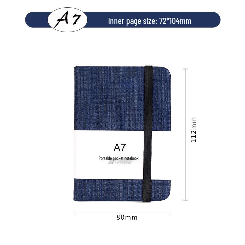A6 Portable Mini Notebook Diary for Students