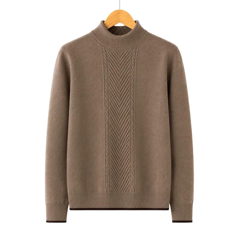 Women's Solid Color Mock Neck Knit Sweater