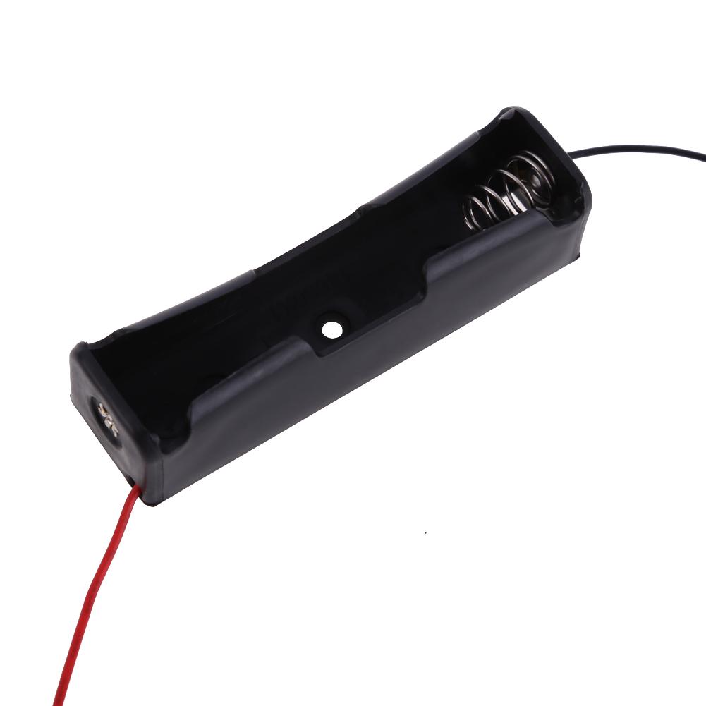 10-30pcs 18650 Power Bank Cases 1X 3.6V-4.2V 18650 Battery Holder Storage Box Case 1 Slot Battery Container With Wire Lead