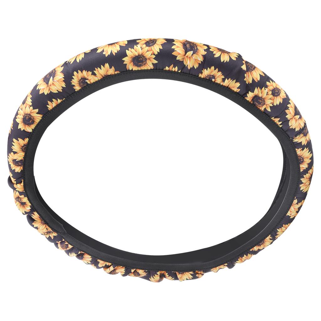 Universal AntiSlip Dustproof Neoprene Auto Car Steering Wheel Cover Interior Decoration(2205 )