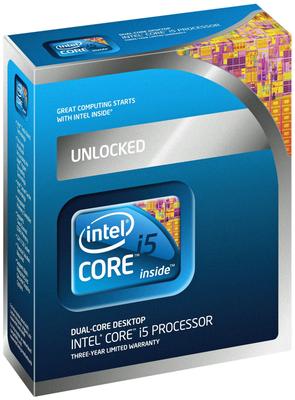 Intel Core i5 i5-655K 3,20 GHz 4 MB LGA1156 Clarkdale BX80616I5655K