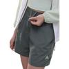 Anta Outdoor Series Solid Color Mid Waist Breathable Versatile Loose Fit Five Point Casual Shorts Women shorts Seaweed-Green 962526501-5