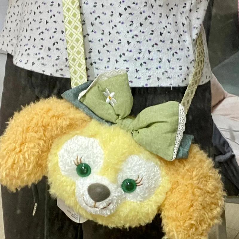 New Disney Plush Shoulder Bag Crossbody Bag Regular Women's Yellow 400060388504