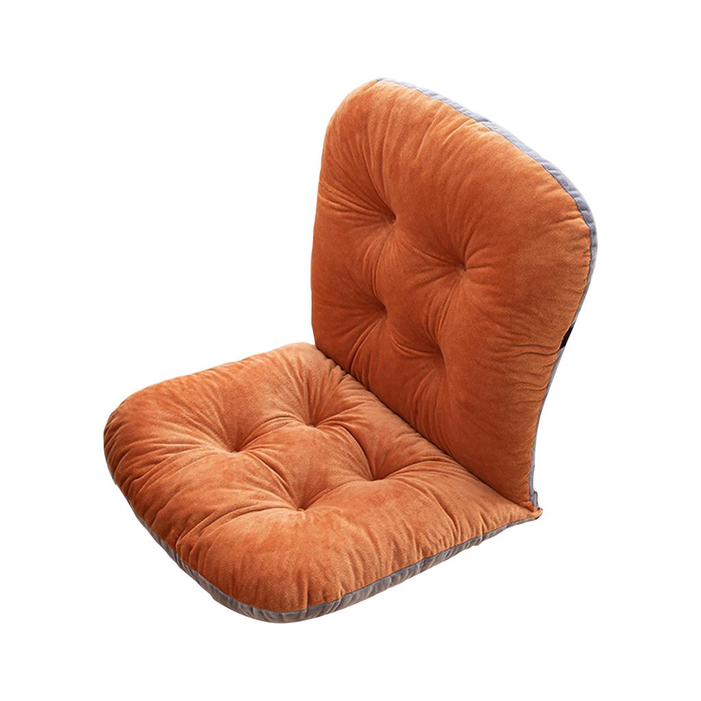 Non- Rocking Chair Cushion With Removable Lid And Lacing Straps For Worker, Car And Home Use