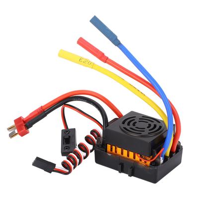 60A Brushless ESC mit 5,8V 3A BEC-Ausgang Wasserdichter elektronischer Drehzahlregler für 110 RC-Car
