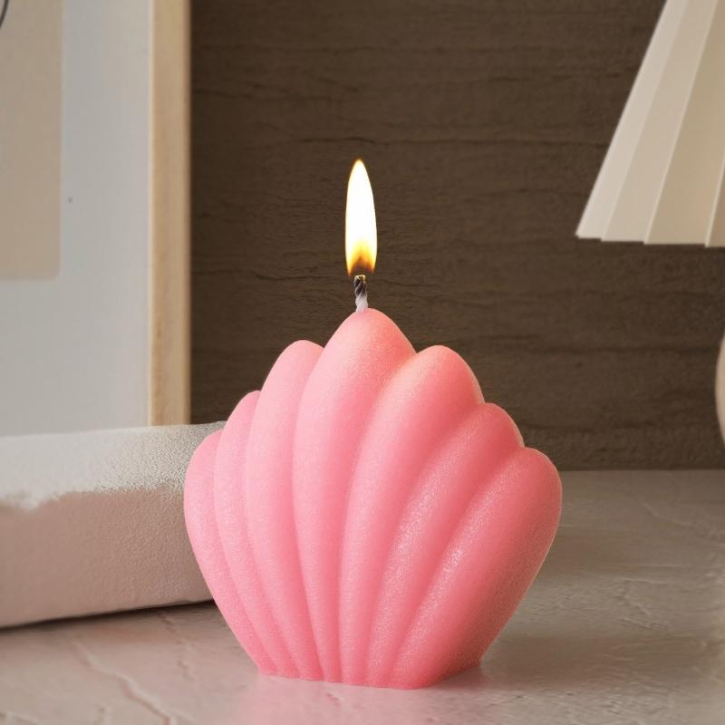 Practical Shell Ornament Silicone Mold For Crafting Realistic 3D Scented Plaster And Candle Reusable And User Friendly
