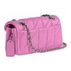 Coach Tabby 20 Logo Lettering Napa Leather Shoulder Bag Small Women shoulder bag Pink CP149-LHDB8