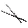 10Pcs High Carbon Steel Woodworking Twist Drill Bit Wood Drills with Center Point 3mm Diameter For Woodworking