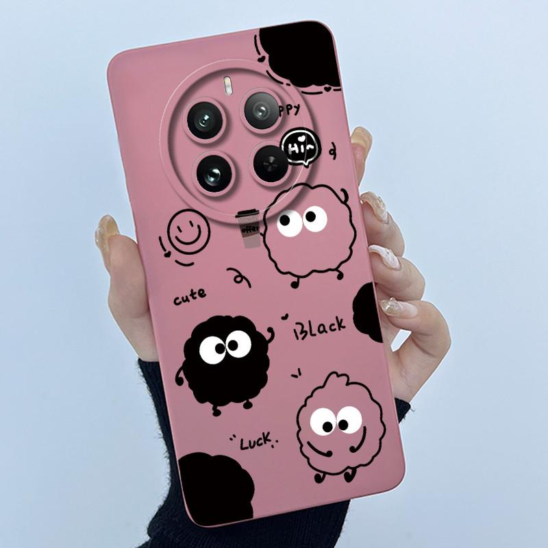 Case For Realme 12 Pro Plus 12 Plus 12X 5G Phone Case Cartoon Pretty Flower Liquid Silicone Soft TPU Protective Cover Shell Capa