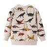 European Children's Cotton Long-Sleeve Hoodie for Autumn and Winter