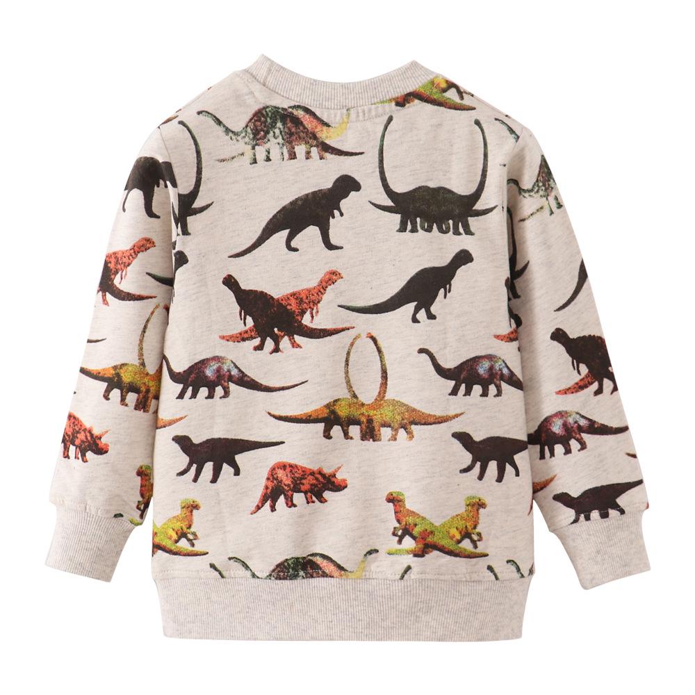 European Children's Cotton Long-Sleeve Hoodie for Autumn and Winter
