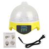Incubator pentru Păsări Găină Rață Porumbel Păsări de Curte Incubator Temperatură Digitală Reglabilă Mini Incubator Ou Clocitor Ou Automat 16.5 * 17.5cm