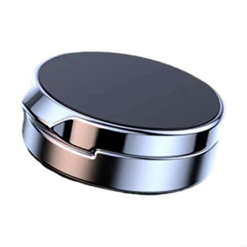 Universal Magnetic Car Phone Holder with 360° Rotation and Foldable Design for Dashboard or Air Vent