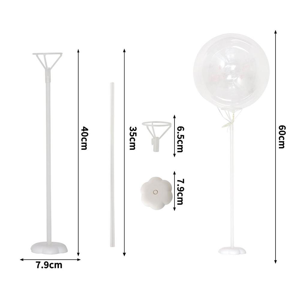 40" Balloon Column Pole Base for Party Decorations and Scene Layouts
