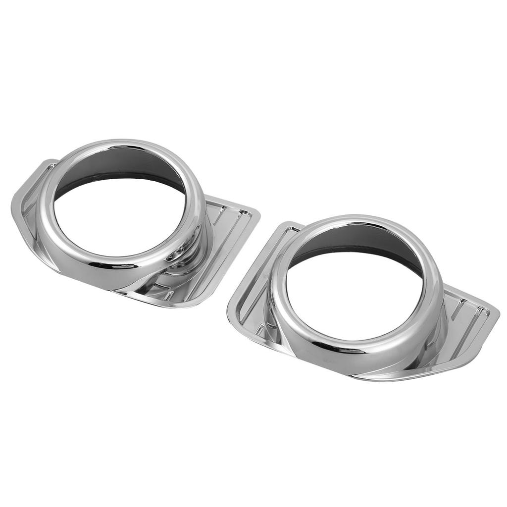 2pcs Front Fog Light Cover Decoration Trim Stickers Fit for Hiace 200 20142020 Electroplate