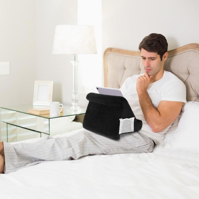 Tablet-Kissenständer, Mehrwinkel-Weichkissen-Schoßständer, Tablet-Ständer, Kissenhalter