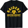 Raiders Boston Hokey KURULUŞ 1924 ROZANOV 81 (Yazı Tipi Arka) Tişört