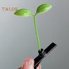 20/30/50Pcs Funny Bean Sprout Hair Clip Set Spring Design Anti-slip Realistic Style Green Plant Hairpins Hair Accessories