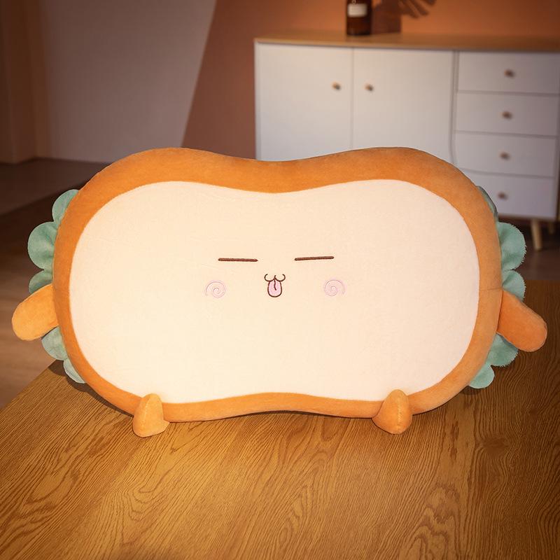 Cat Belly Memory Foam Summer Pillow - Cool Dormitory Cushion with Slow Rebound Core