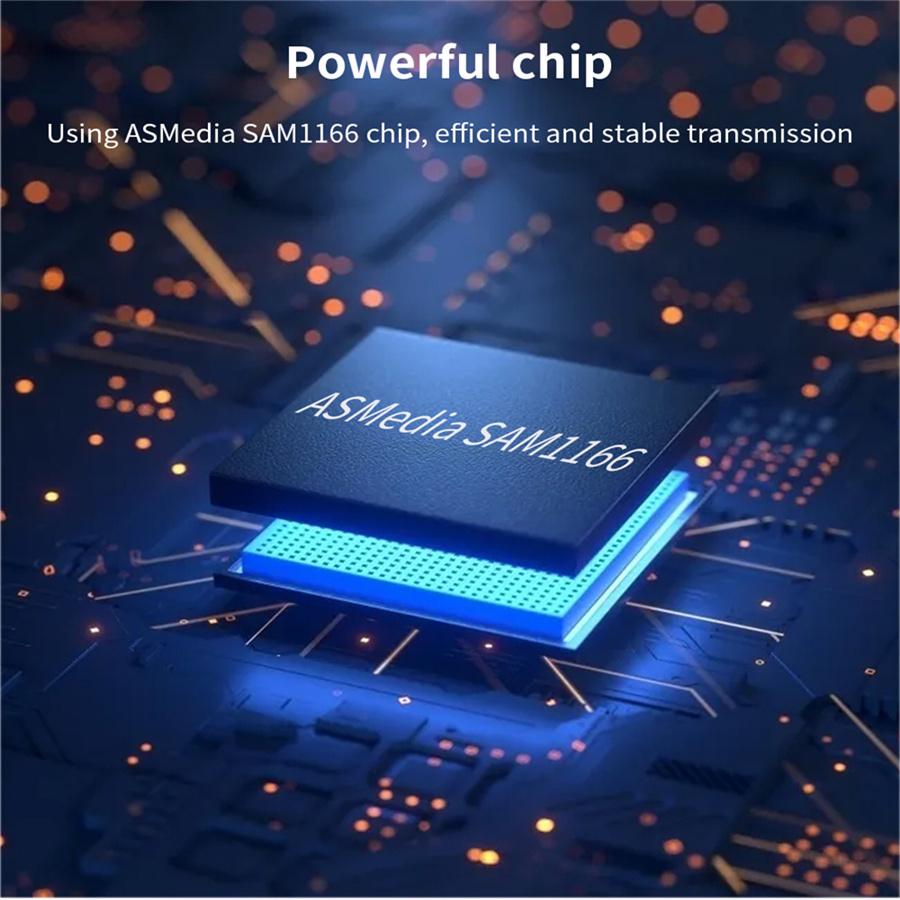PCIe to 10-Port SATA 3.0 Expansion Card Riser Adapter