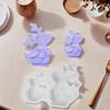 Christmas Resin Molds Elk Silicone Mold Standing Reindeer Design Moulds For Chocolate Baking Candy Home Decorations Table