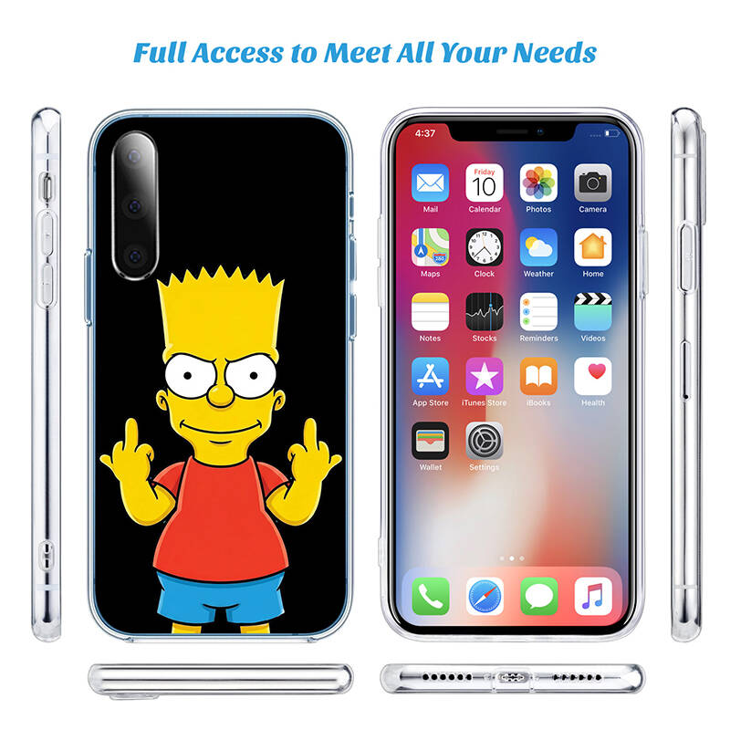 S-Simpsons-Poster Case for Motorola E7 E22 E20 E13 E15 E22S E30 E40 G10 G20 G04 G22 G23 G05 G75 G35 G55 G6 G7 G8 G9 Plus Power Play